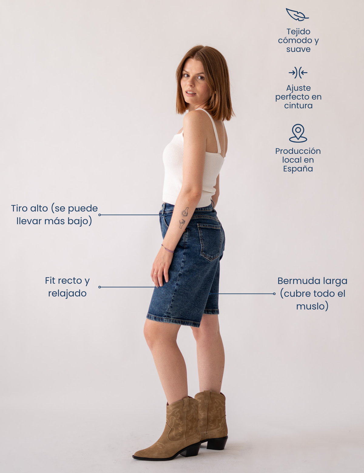 BAGGY SHORTS - DARK BLUE