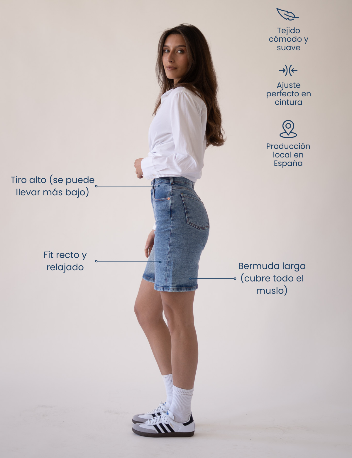 BAGGY SHORTS - LIGHT BLUE