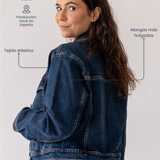 DENIM JACKET - DARK BLUE