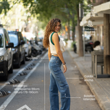 CARGO TALL HIGH RISE - DARK BLUE