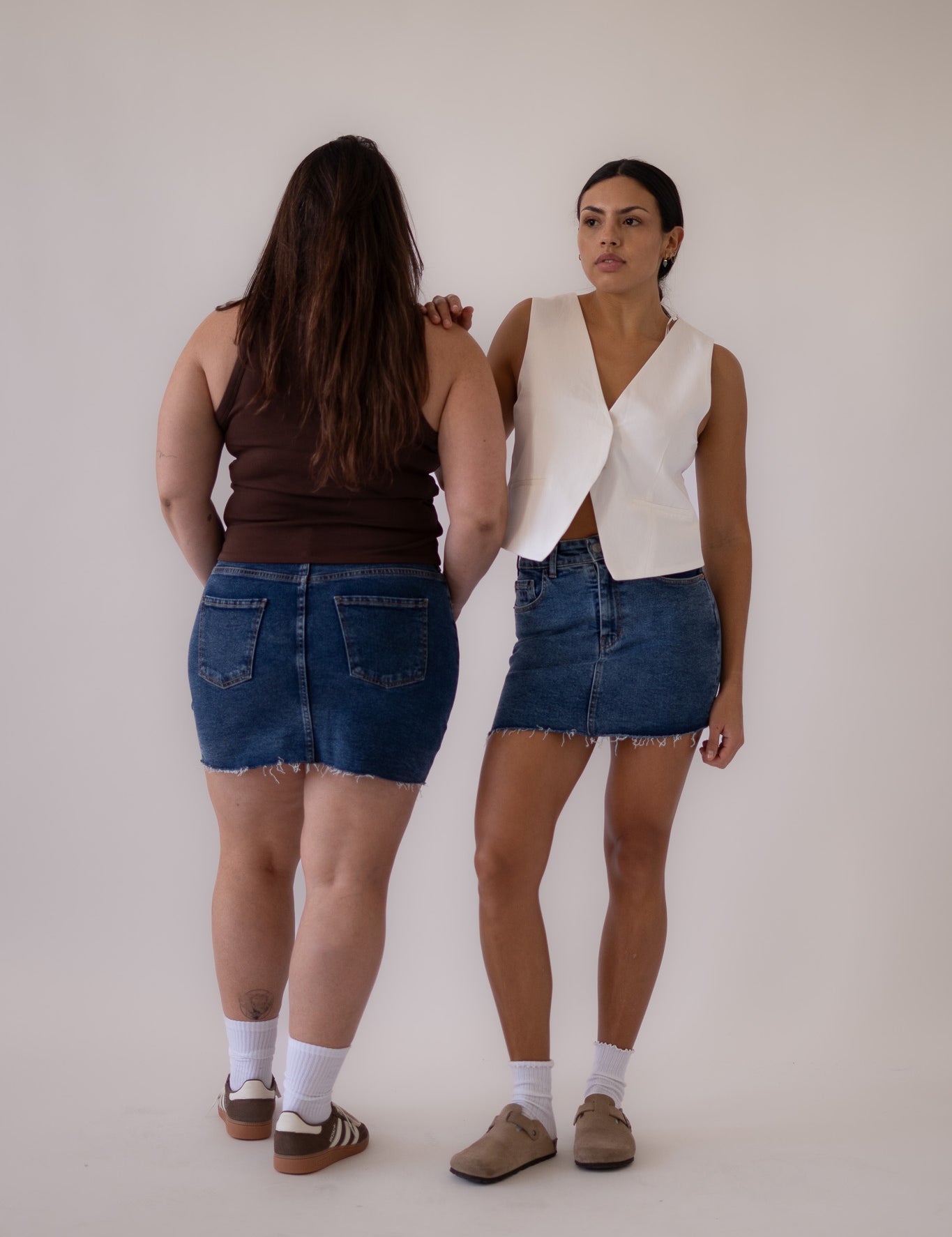 MINI SKIRT - DARK BLUE