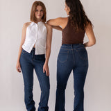 FLARE HIGH RISE - DARK BLUE