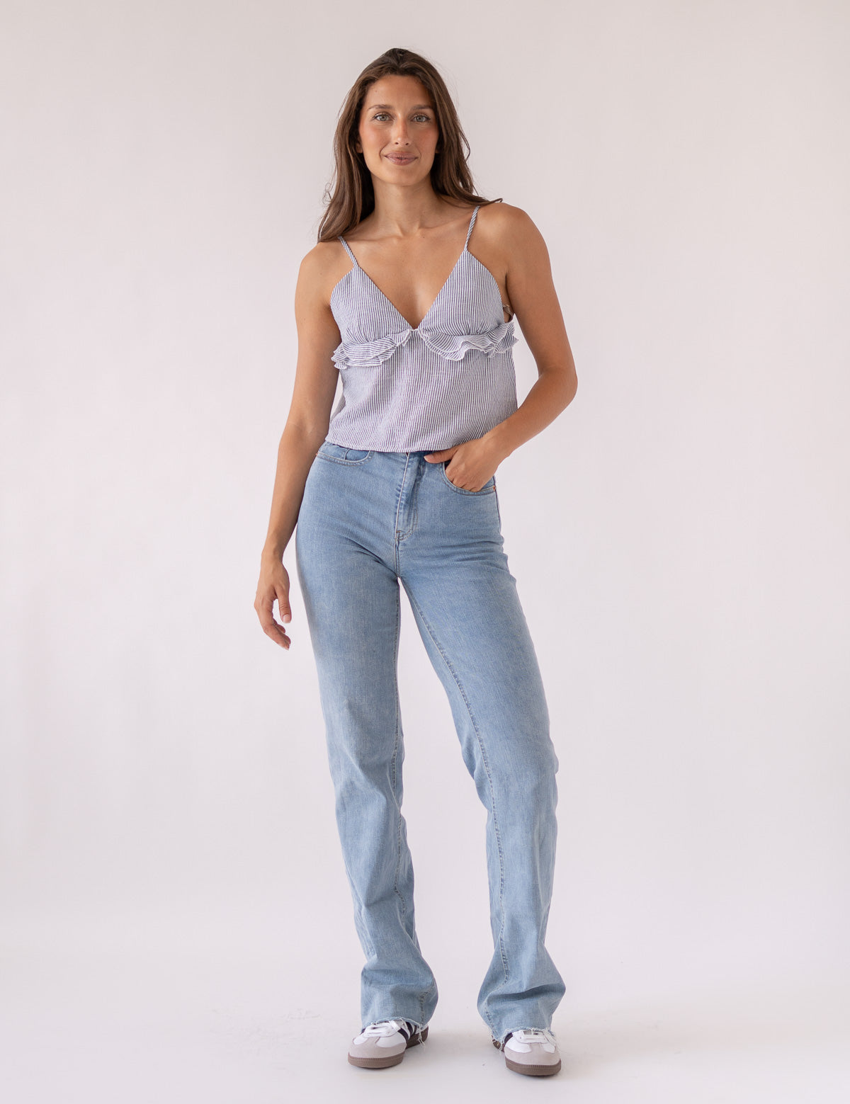 WIDELEG TALL HIGH RISE - LIGHT BLUE