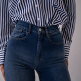 WIDELEG TALL HIGH RISE - DARK BLUE