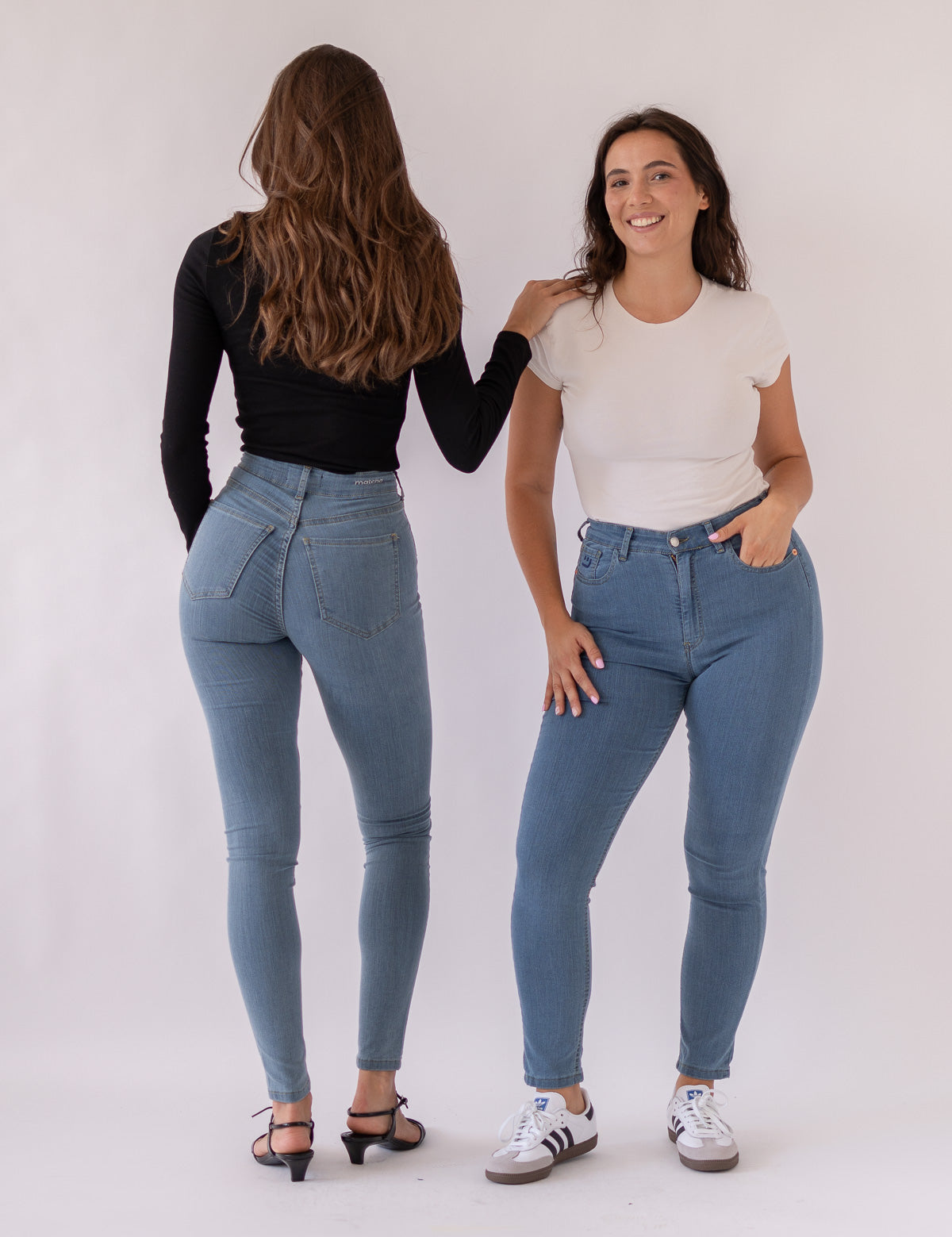 SKINNY TALL HIGH RISE - LIGHT BLUE