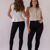 SKINNY TALL HIGH RISE - BLACK