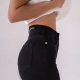 SKINNY TALL HIGH RISE - BLACK