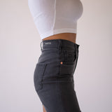 SHORTS HIGH RISE - GREY