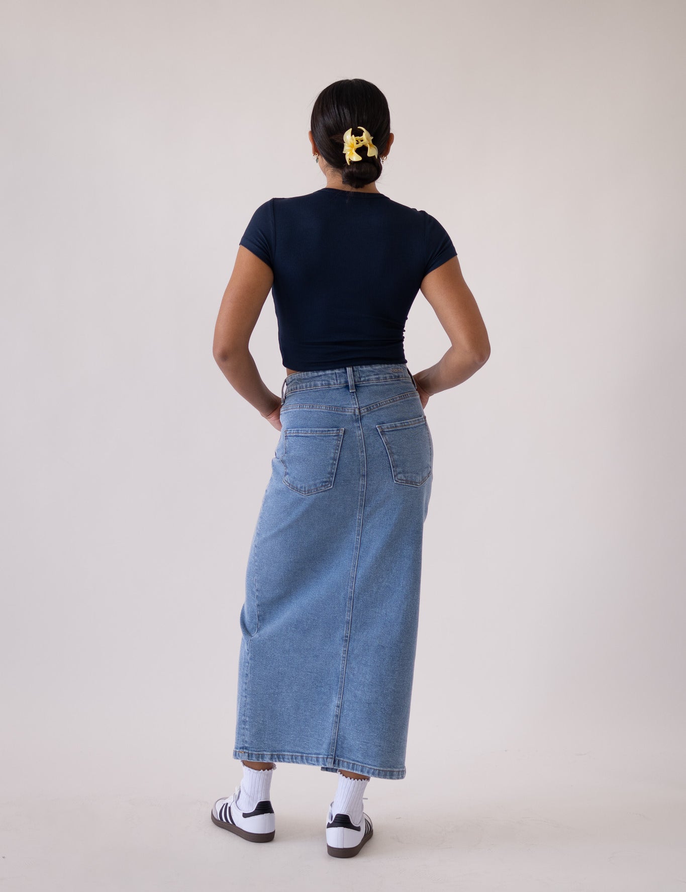 LONG SKIRT - LIGHT BLUE