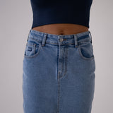 LONG SKIRT - LIGHT BLUE