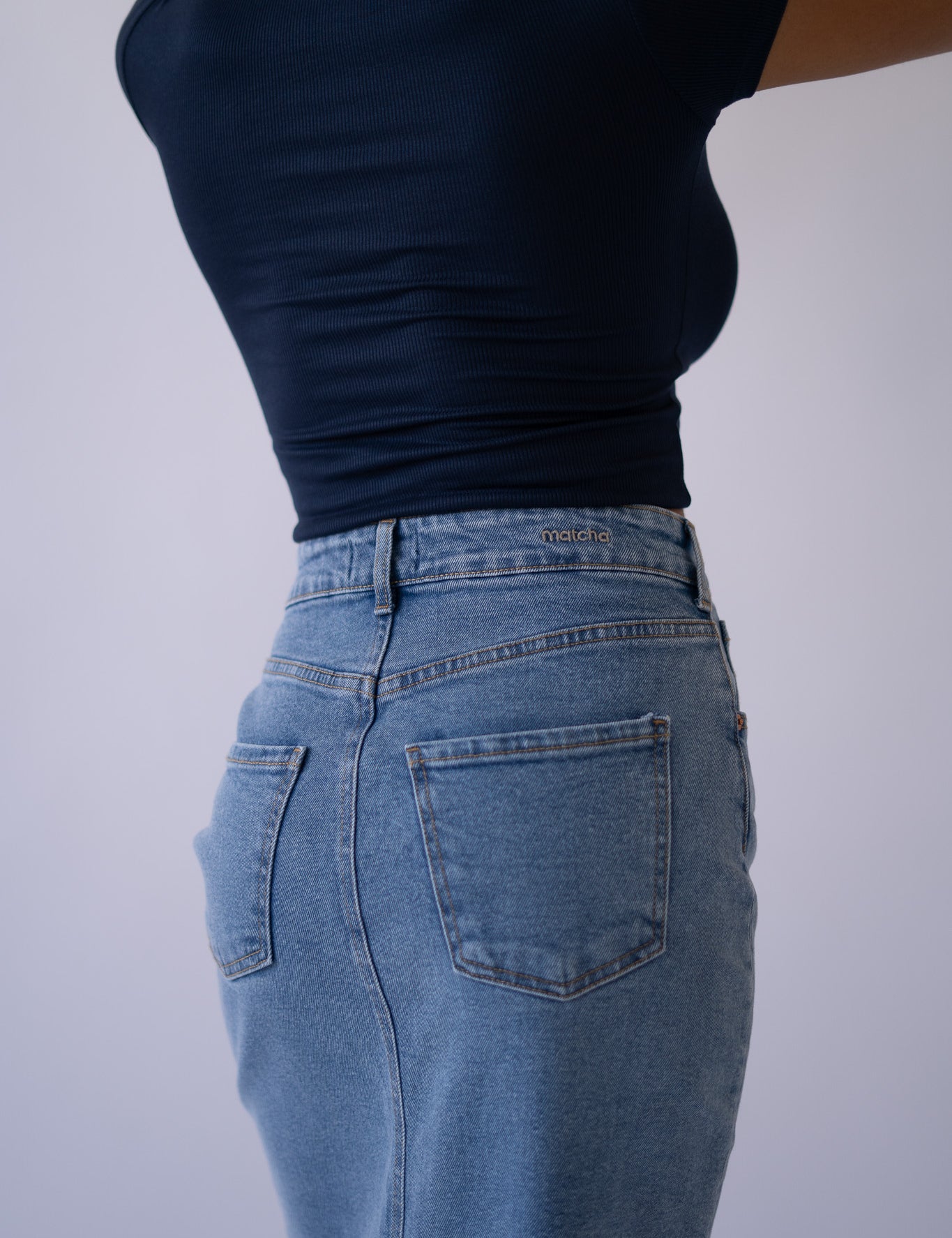 LONG SKIRT - LIGHT BLUE