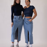LONG SKIRT - LIGHT BLUE