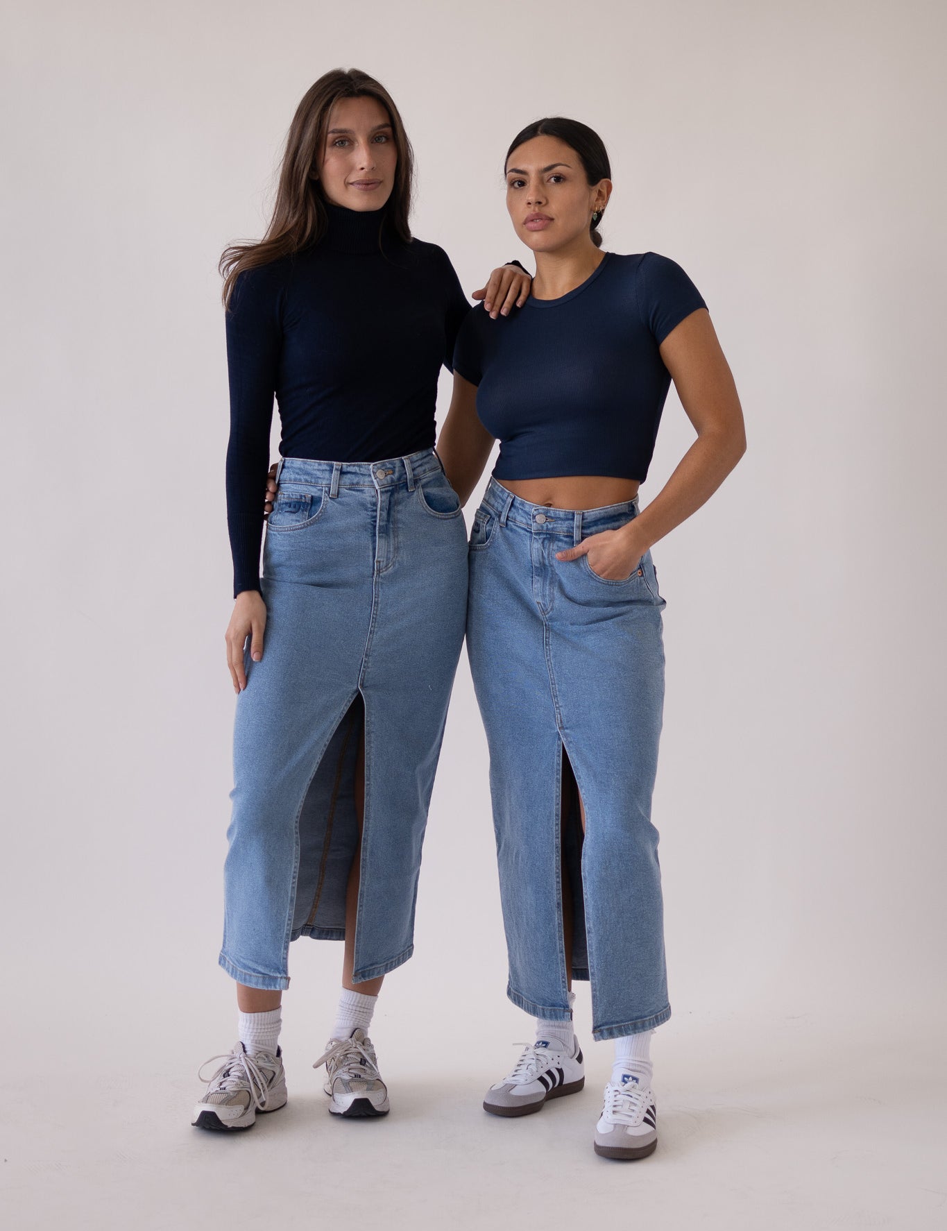LONG SKIRT - LIGHT BLUE