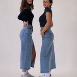 LONG SKIRT - LIGHT BLUE