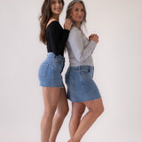 MINI SKIRT - LIGHT BLUE