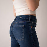 MOM MID RISE - DARK BLUE