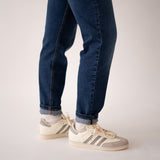 MOM MID RISE - DARK BLUE