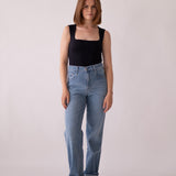 STRAIGHT HIGH RISE - LIGHT BLUE