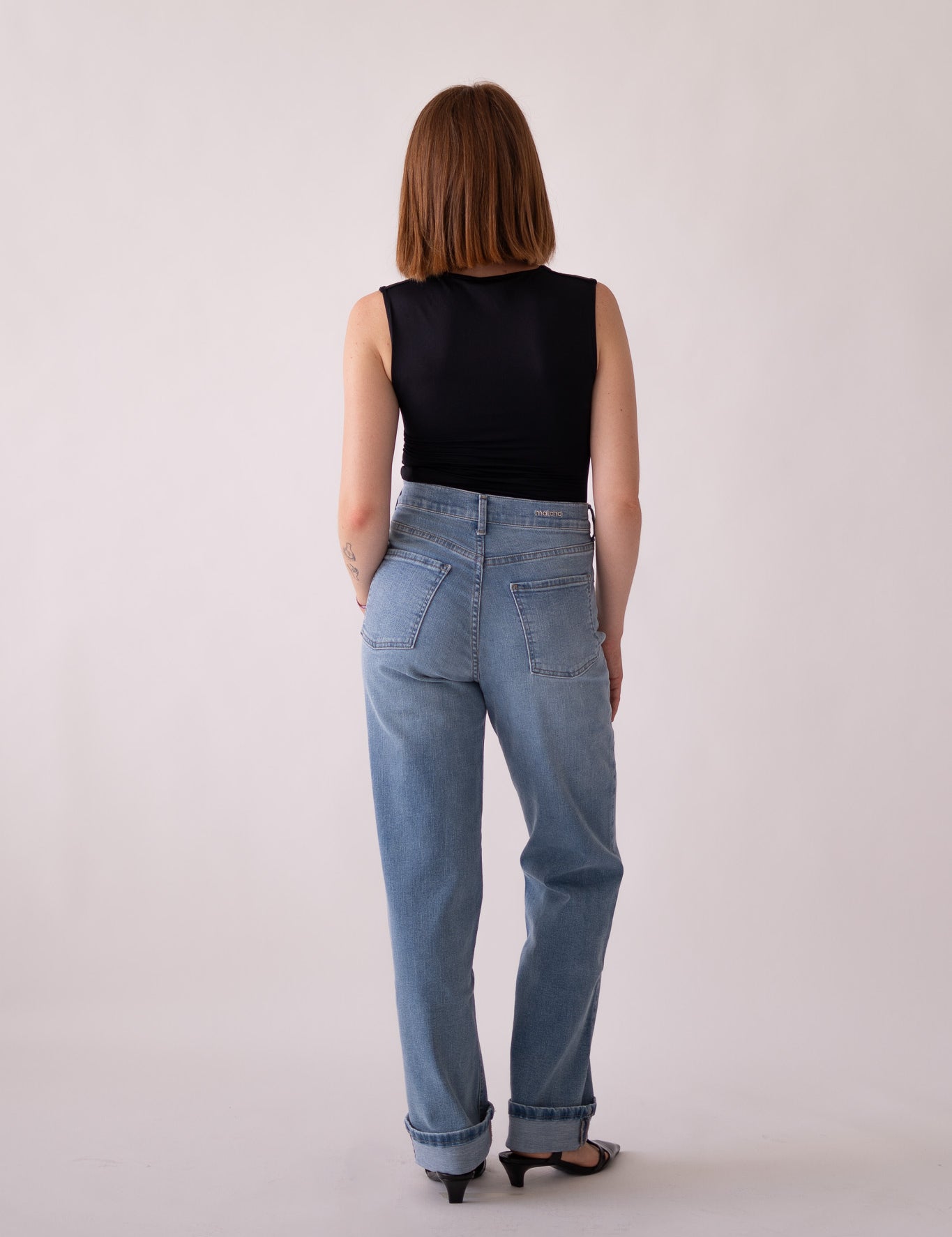 STRAIGHT HIGH RISE - LIGHT BLUE