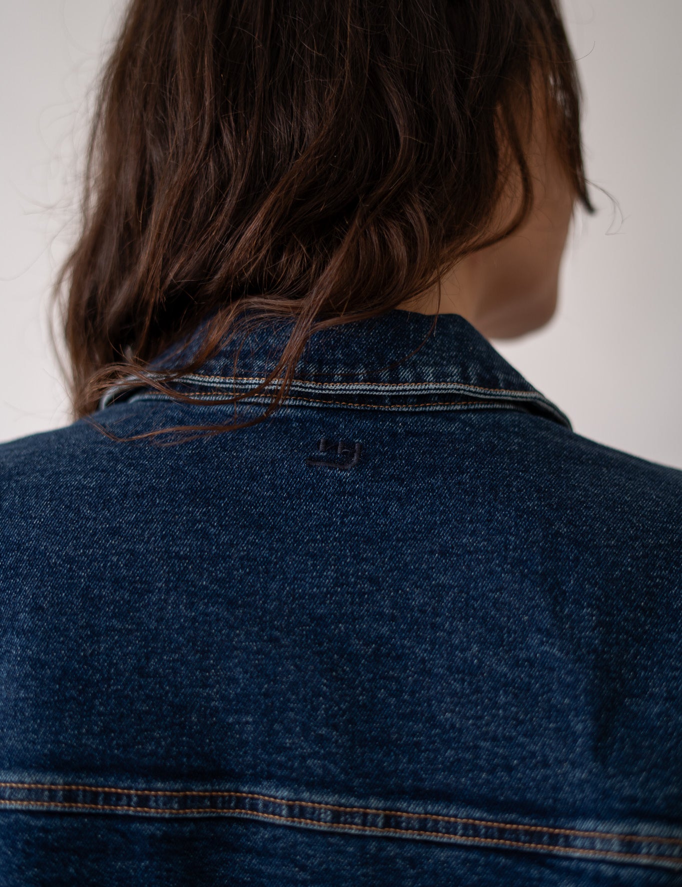 DENIM JACKET - DARK BLUE
