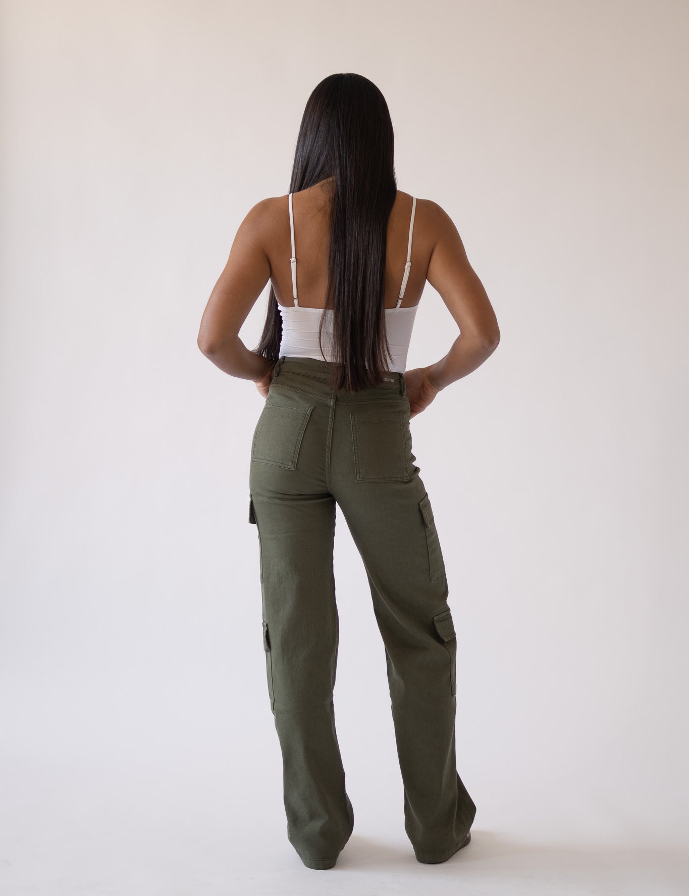 CARGO HIGH RISE - KHAKI