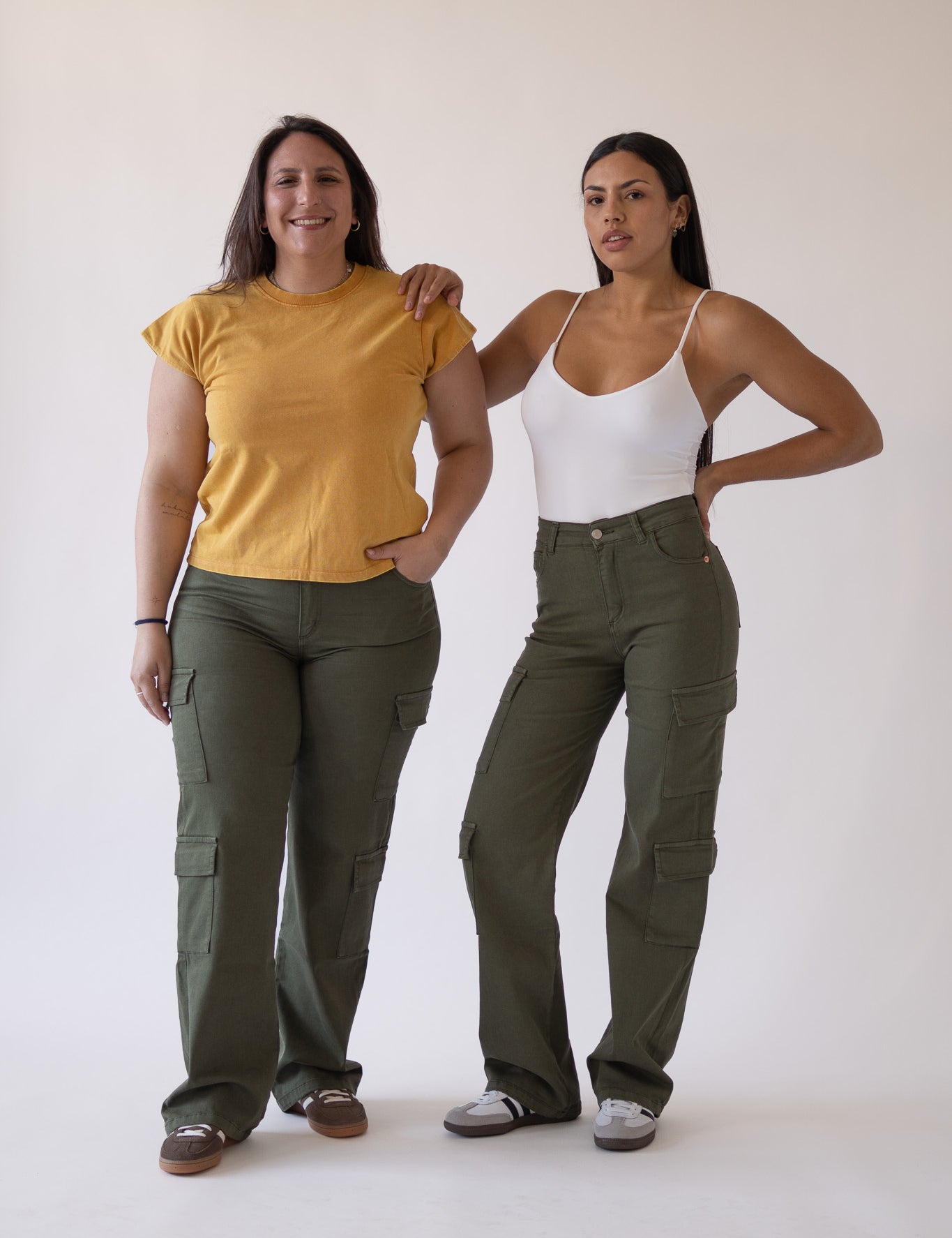 CARGO HIGH RISE - KHAKI