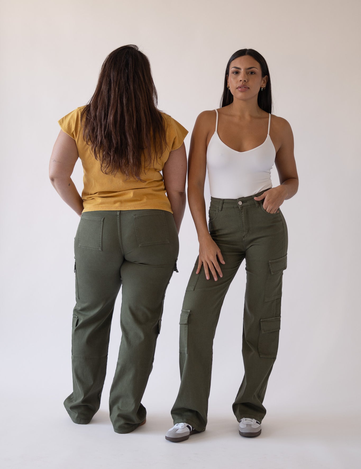 CARGO HIGH RISE - KHAKI