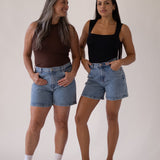 RELAXED SHORTS - LIGHT BLUE