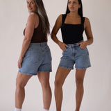 RELAXED SHORTS - LIGHT BLUE