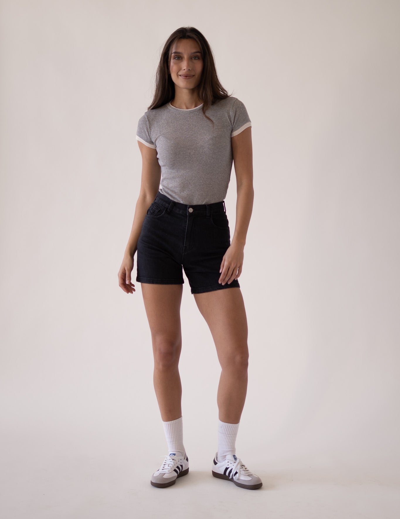 RELAXED SHORTS - GREY