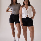RELAXED SHORTS - GREY