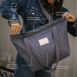 BOLSA SHOPPER DENIM De La Mur x Matcha Jeans