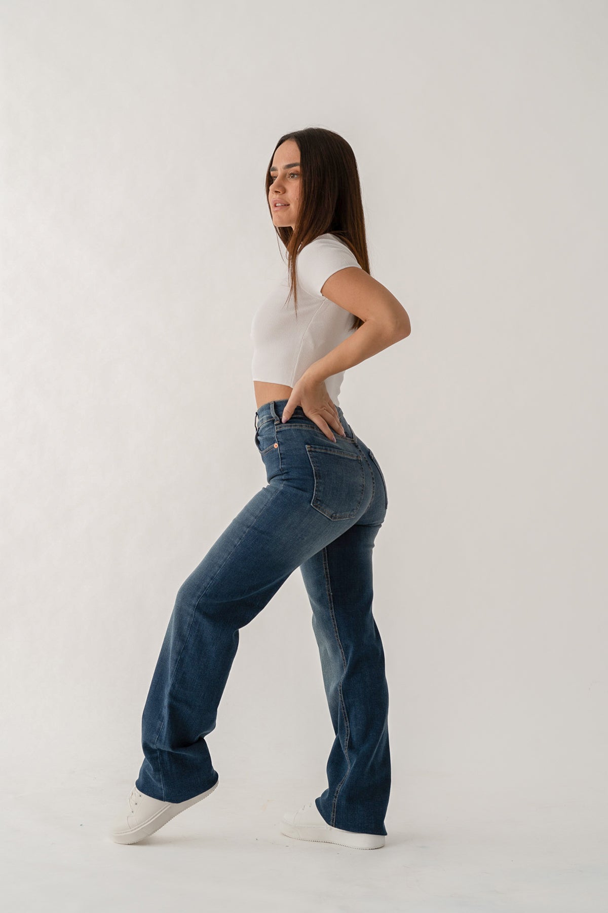 Wideleg - THE AIRY (Dark Blue)