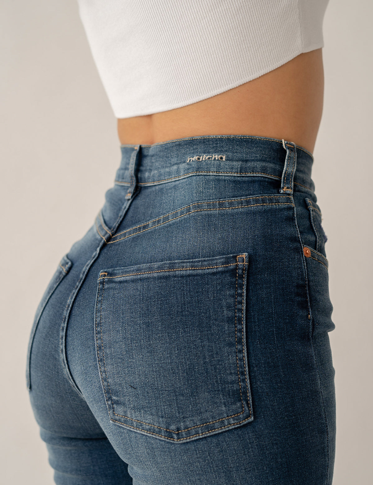 WIDELEG HIGH RISE - DARK BLUE