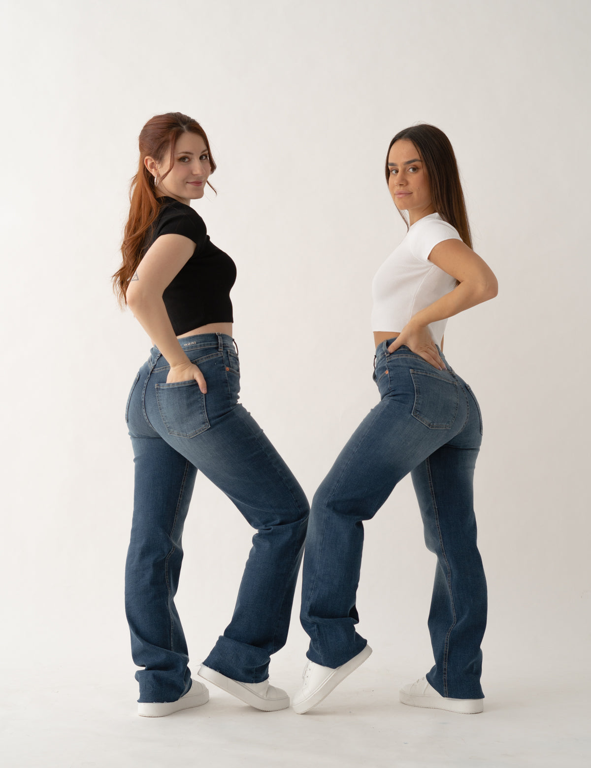 WIDELEG HIGH RISE - DARK BLUE