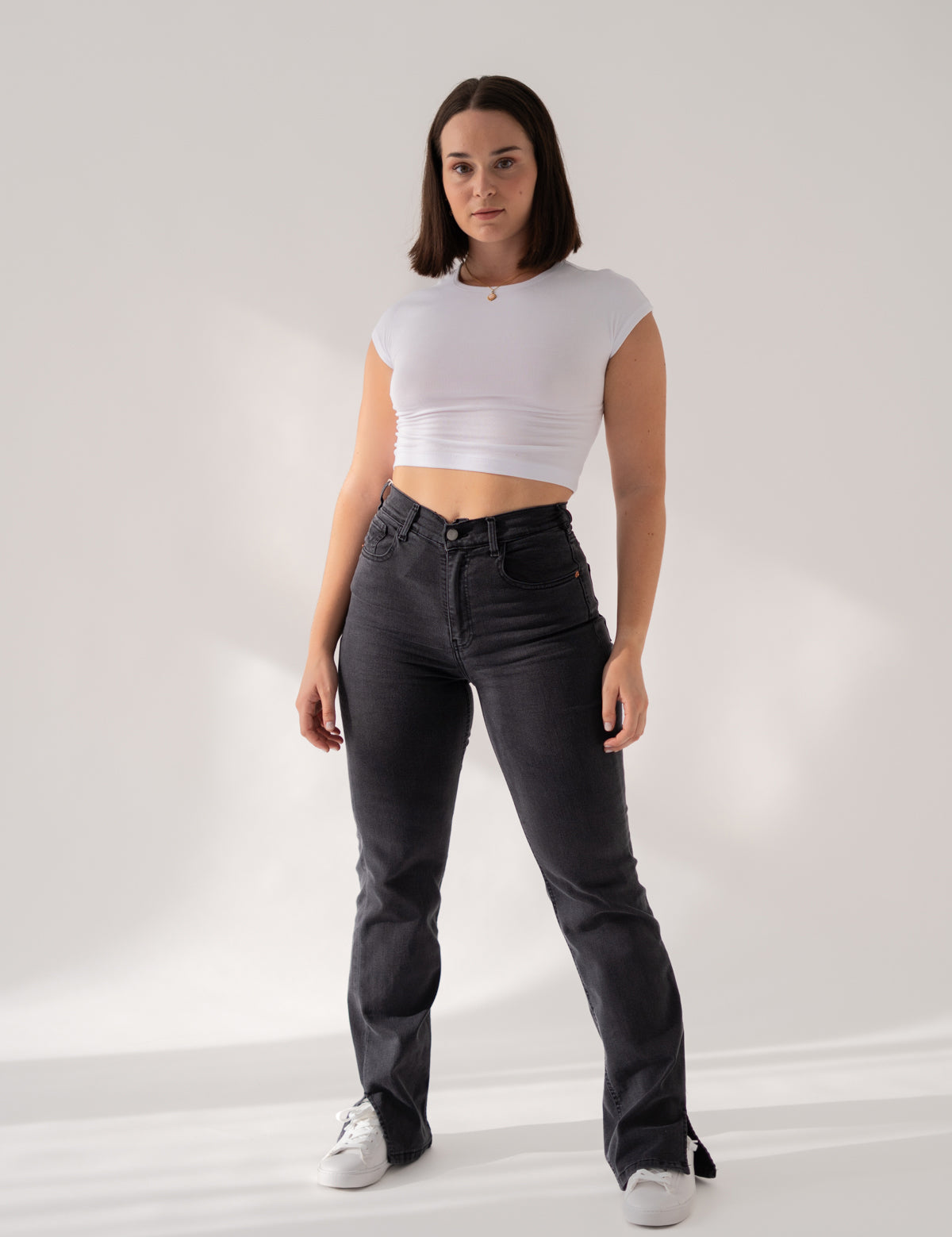 STRAIGHT&CUT HIGH RISE - GREY