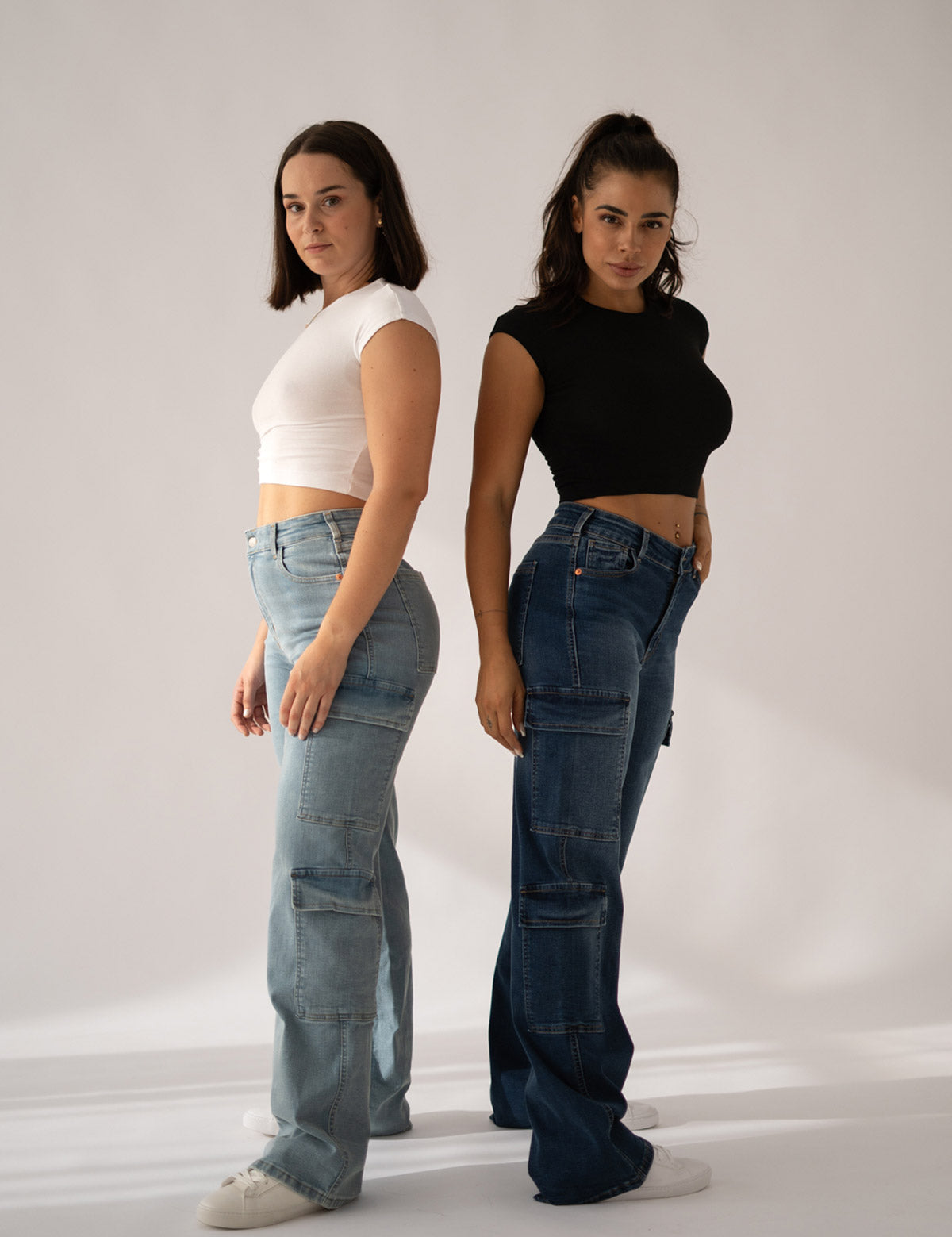 CARGO HIGH RISE - DARK BLUE