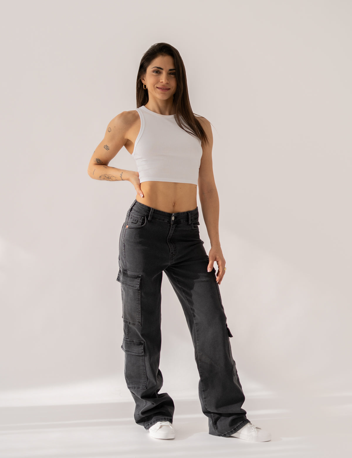 CARGO HIGH RISE - GREY