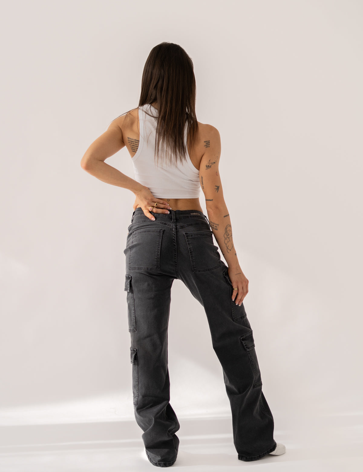 CARGO HIGH RISE - GREY