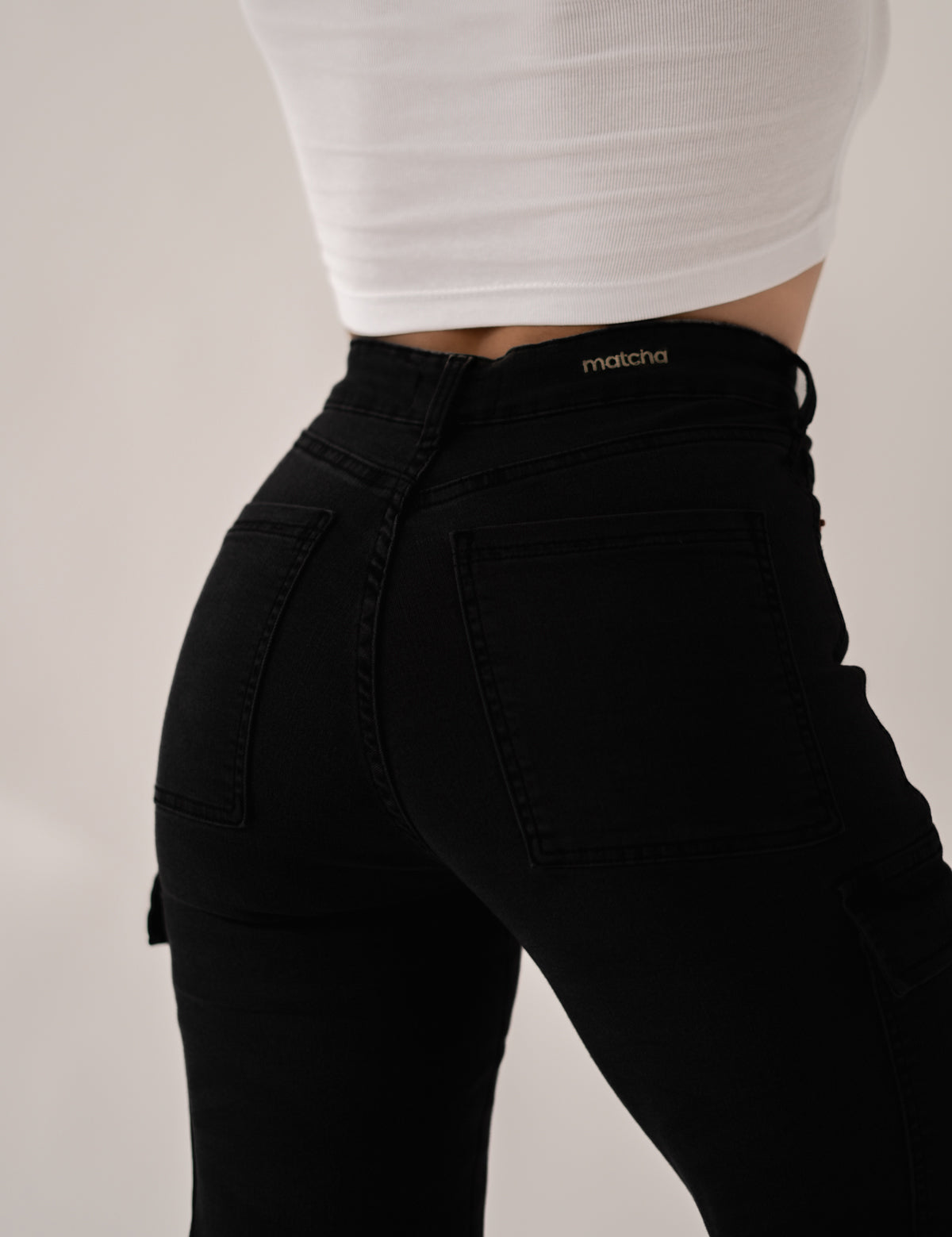 CARGO HIGH RISE - BLACK