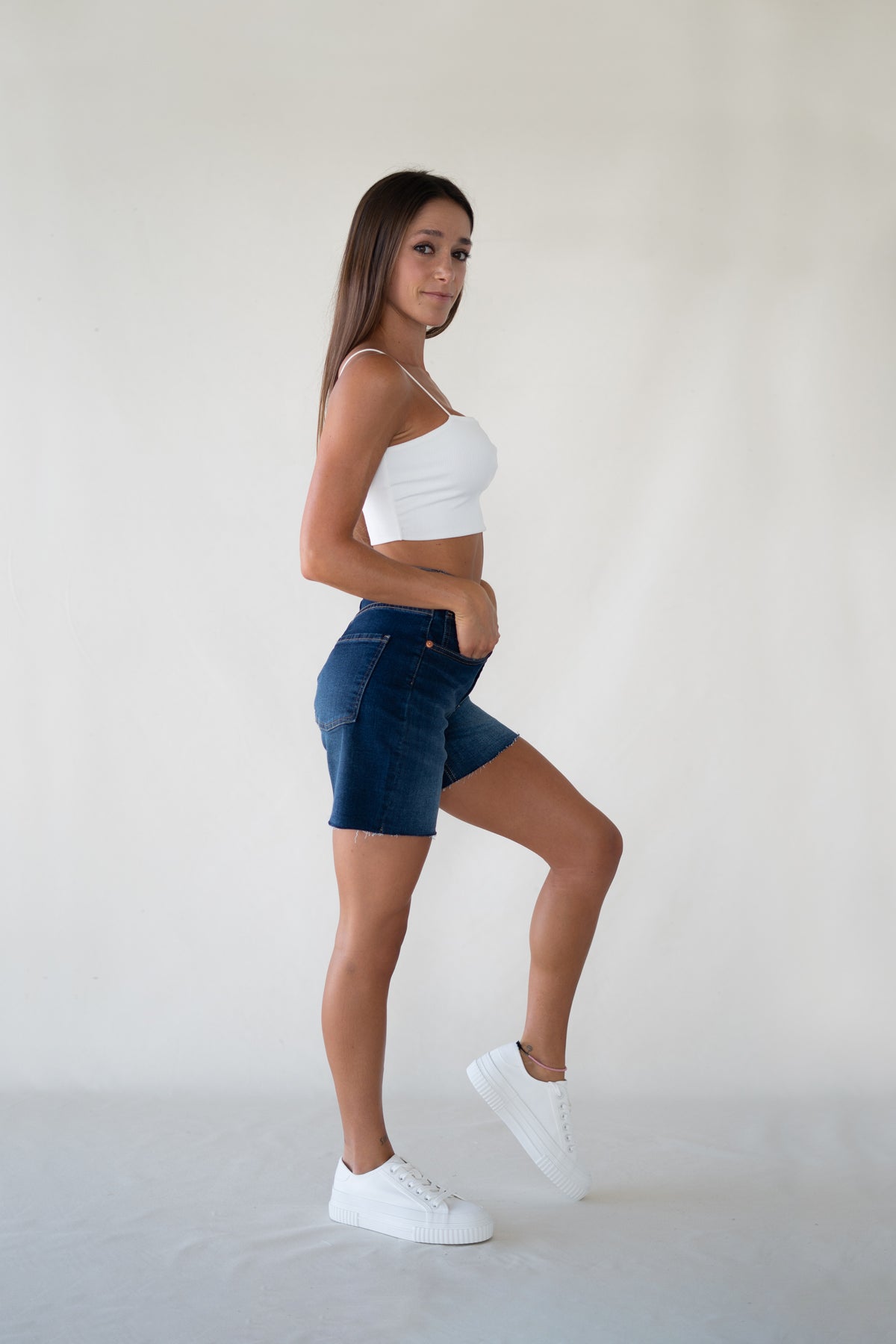 Shorts - THE PEACHY (Dark Blue)