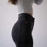 CARGO TALL HIGH RISE - GREY