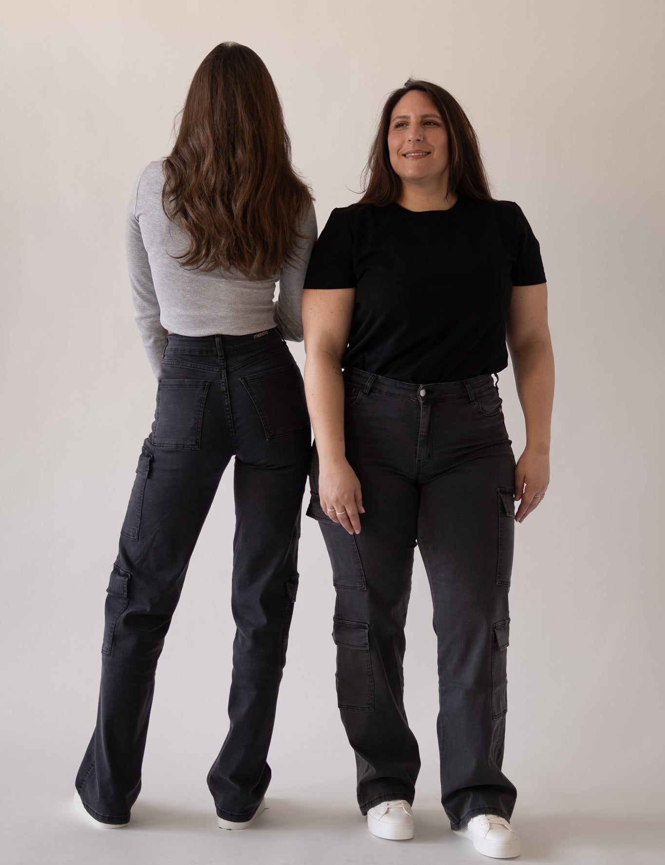 CARGO TALL HIGH RISE - GREY