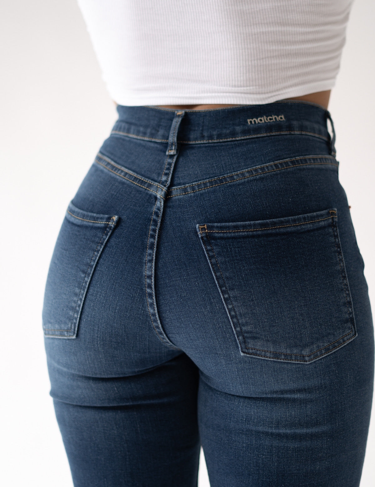 STRAIGHT&CUT HIGH RISE - DARK BLUE