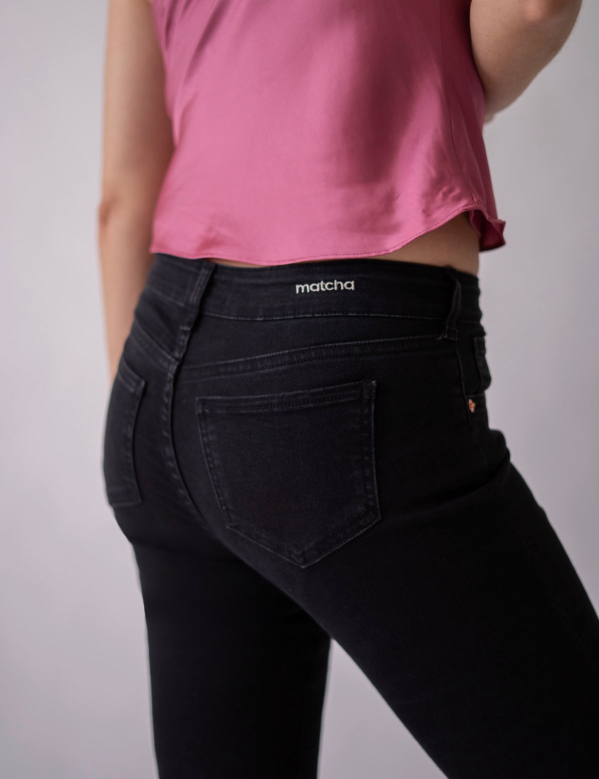 FLARE MID RISE - BLACK