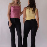 FLARE MID RISE - BLACK