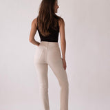 MOM TALL HIGH RISE - BEIGE