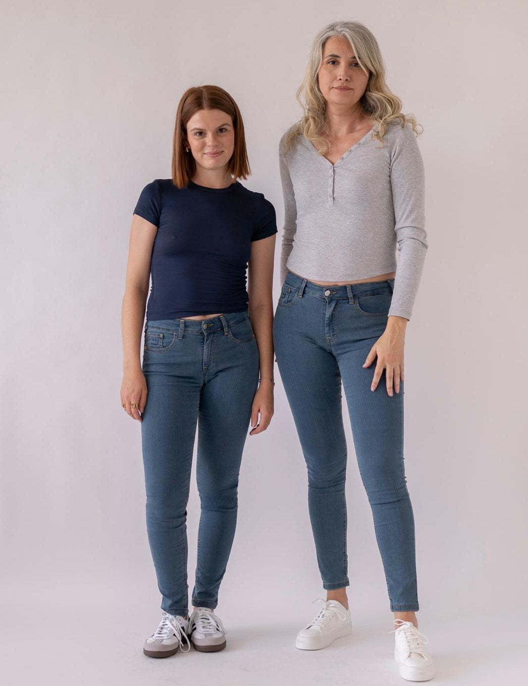 SKINNY MID RISE - LIGHT BLUE