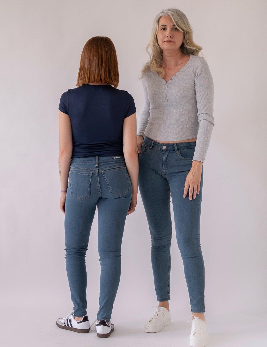 SKINNY MID RISE - LIGHT BLUE