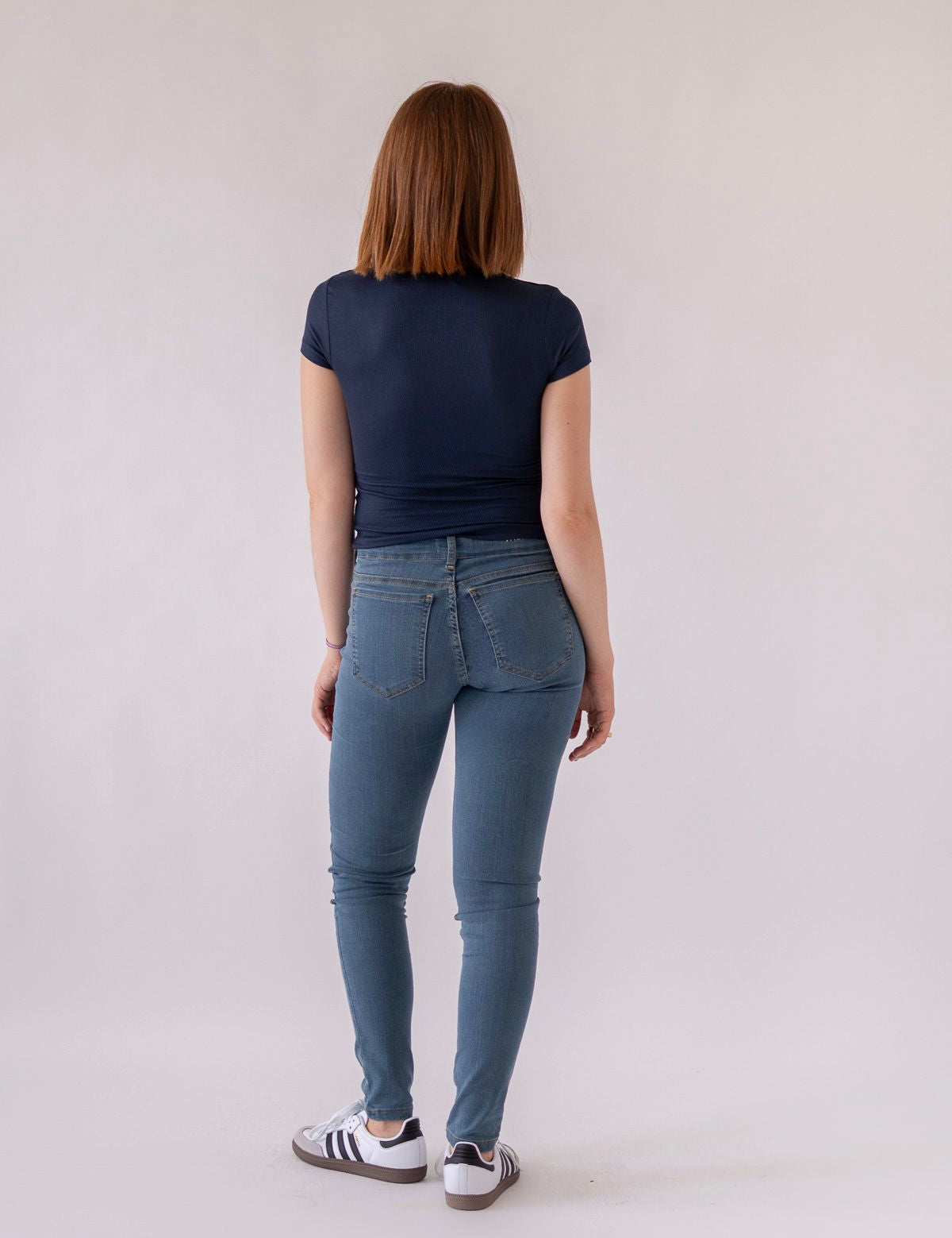 SKINNY MID RISE - LIGHT BLUE